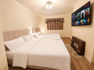 Unique Family Room, Double Beds 55TV WiFi PetsOK - 2