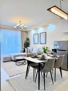 Elegant classy one bedroom apartments with amazing city views, swimming pool ,ample parking space, gym, child playground and scenic city view - 4