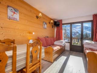Studio cabine cosy pour 4 personnes à Avoriaz, balcon sud - FR-1-314-266 - 0