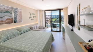 Flat Verde Mar, Beach Class Verano, Muro Alto - Piscinas, lazer e 5 min da praia - 9