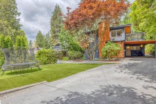 Modern Mid-Century Home with Solarium, Deck, and Jacuzzi - 6