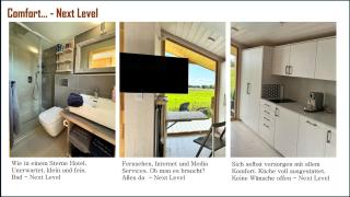 102 Tiny House in erster Reihe mit Kamin & Blick ins Grüne - 7