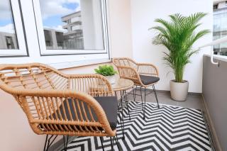 NU 1 Central Living Neu-Ulm 3-Zimmer Apartment mit Balkon - 5