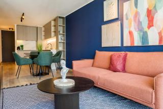 Sleek 1BR1BA Apt Urban Oasis for 3 in Las Condes - 0