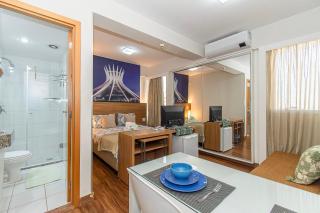 Flat no S4 c/ piscina e academia próximo ao metrô - 3