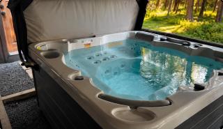 Beartop Lodge Rustic Cabin Hot Tub Fire Pit - 6