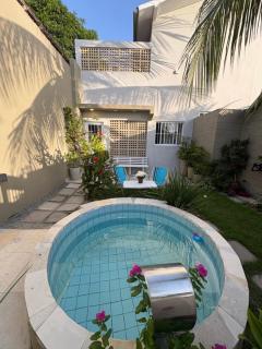 Casa Loft 9C-nova com piscina e jardim - 0