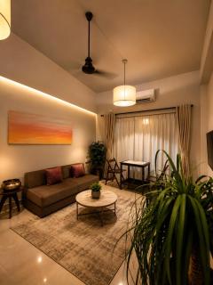 Elysium Retreat Luxe 1BHK Apt Near Vagator Beach - 7