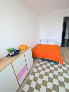 Colorful studio w/ Palace view | City center - 3