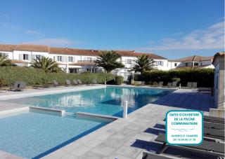 Mer à 200 m, piscine commune, séjour pour 2 - 8