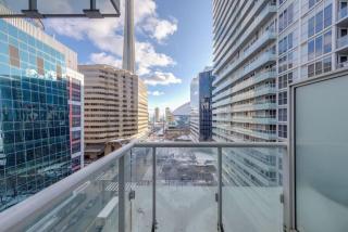 1 BR Furnished Condo with Balcony across CN Tower - 0