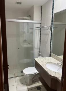 Flat veredas 300 metros HOT PARK Com ar na sala - 6