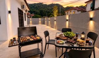 Gunung Lang Retreat 4R3B 12pax 3Car KTV BBQ Pool table - 9
