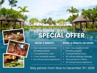 Silk Sense Hoi An River Resort - Green Luxury Escape - Hoi An - 9