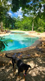 Jungle ranch Casita with Cenote style pool and AC - 9
