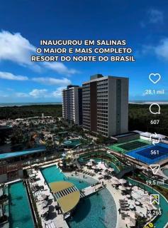 Salinas Beach Resort Vista mar Suite 904 bloco 1 - 0