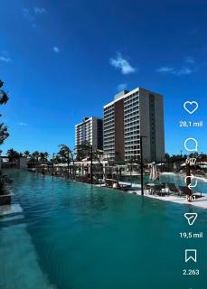 Salinas Beach Resort Vista mar Suite 904 bloco 1 - 5