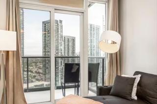 Executive 2BR 2BATH Condo with Lakeview Steps from SQ1 - 2