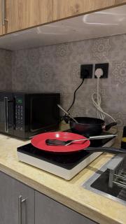 1 bedroom apartment with a living room and a sophisticated design - 2