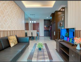 Thamrin residence center jakarta pusat 1 bedroom quality furniture high floor with balcony scbd tanan abang - 3