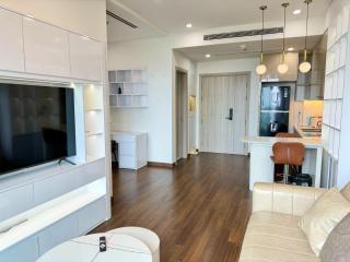 Hommit Masteri Tòa B - Căn hộ 1 phòng ngủ view hồ, máy chiếu - 6