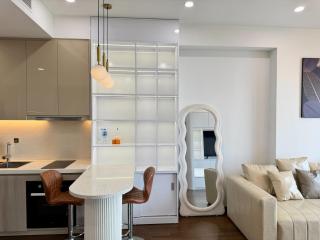 Hommit Masteri Tòa B - Căn hộ 1 phòng ngủ view hồ, máy chiếu - 3
