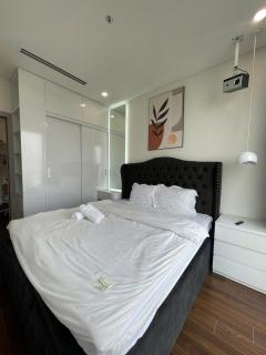 Hommit Masteri Tòa B - Căn hộ 1 phòng ngủ view hồ, máy chiếu - 5