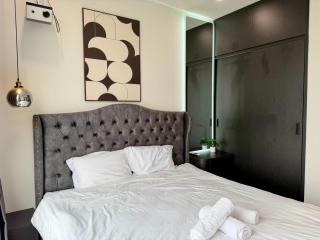 Hommit Masteri Tòa B - Căn hộ 2 phòng ngủ view hồ, máy chiếu - 0