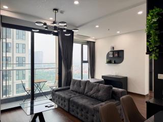 Hommit Masteri Tòa B - Căn hộ 2 phòng ngủ view hồ, máy chiếu - 2