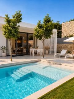 VILLA PETRA PHILIPPOS heated pool optional - 0