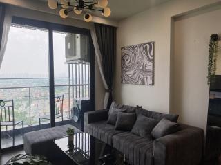 Hommit Masteri Tòa B - Căn hộ 1 phòng ngủ view hồ, máy chiếu, Netflix - 1