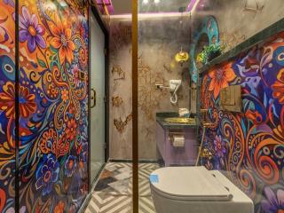 Moroccan Studio Jacuzzi 5 Min Airport selfcheck-in - 6