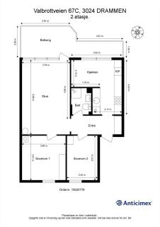 Cozy family apartment with two bedrooms - 1