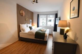 Modernes App mit 2 KingSize Betten und Arbeitsplatz - 6
