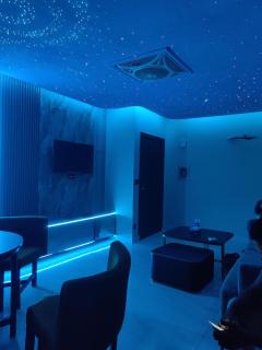 Neon Blue Suites - 3