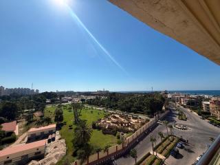 Maamoura beach Montaza view 3 bedroom flat includes beach pass - 6