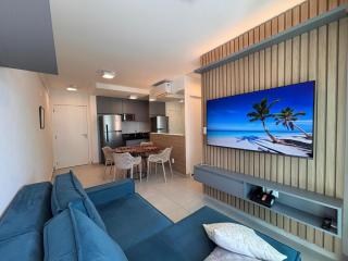 PROMENADE II 609- Moderno e confortável em condomínio clube na praia de Ponta Verde - Maceió - 0
