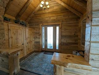 Fish Hook River Log Home with Theater & Dock - Park Rapids - 1