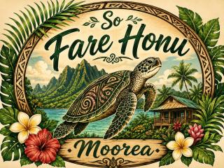 Fare HONU Cook’s Bay Moorea - 4
