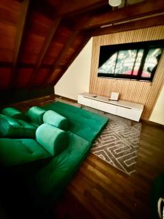 Chalet Suizo - Cinema con BBQ y Gratis Traslado desde Aeropuerto - 2