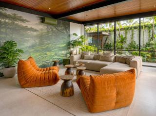 Digital Nomads! Couples! Modern Explorers! A Fresh LuxXe Hideaway in Prime Canggu for 10 - 8
