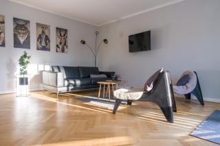 Urbanes Apartment- 3 Schlafzimmer- 6 Personen- Balkon- Parkplatz- WLAN- Waschmaschine - 7