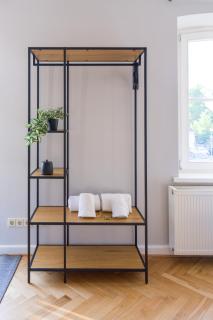 Urbanes Apartment- 3 Schlafzimmer- 6 Personen- Balkon- Parkplatz- WLAN- Waschmaschine - 3
