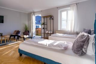 Urbanes Apartment- 3 Schlafzimmer- 6 Personen- Balkon- Parkplatz- WLAN- Waschmaschine - 9