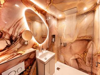MRODBNB - Escapade Romantique - Appart Neuf- 25m Plage & Resto - Ciné - Popcorn - Ciel de Pluie XXL - 9