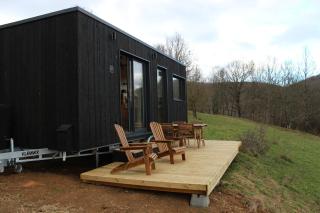 Courneillac - Parcel Tiny House - Tiny house vue Pyrénées entourée par les chèvres MAE-5233 - Plagne - 7