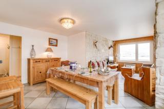 Résidence Le Bec Rouge - Appartement de charme 3 pièces 8 personnes à Tignes au pied des pistes et proche des commerces dans le quartier du Lac. Vue impr MAE-1681 - Tignes - 4