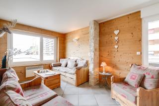 Résidence Le Bec Rouge - Appartement de charme 3 pièces 8 personnes à Tignes au pied des pistes et proche des commerces dans le quartier du Lac. Vue impr MAE-1681 - Tignes - 3