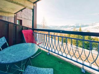 Résidence Ruitor Arc 1800 - Appartement 2 pièces pour 4 personnes avec un jolie vue sur la vallée, proche du télécabine dans le village de Charmettoger à Ar MAE-1783 - 3