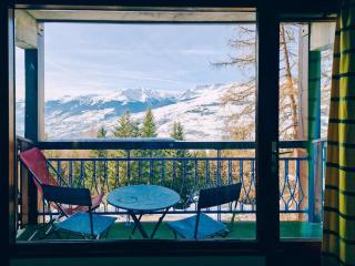 Résidence Ruitor Arc 1800 - Appartement 2 pièces pour 4 personnes avec un jolie vue sur la vallée, proche du télécabine dans le village de Charmettoger à Ar MAE-1783 - 1
